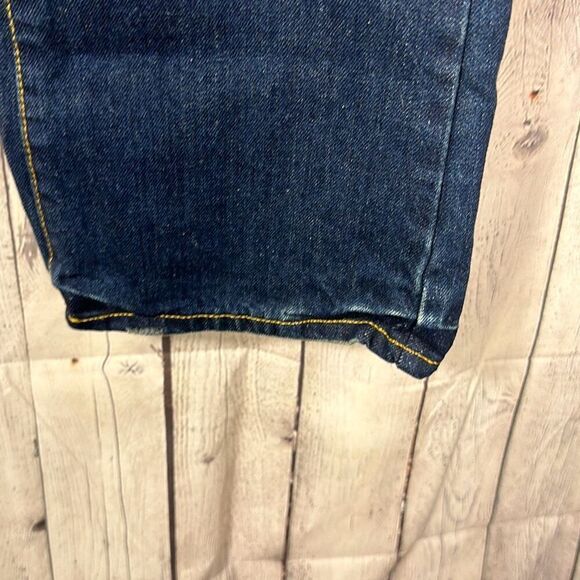 Vintage OP Ocean Pacific Bootcut Jeans Mens Dark Wash Blue Denim size 34x30 - Picture 5 of 12